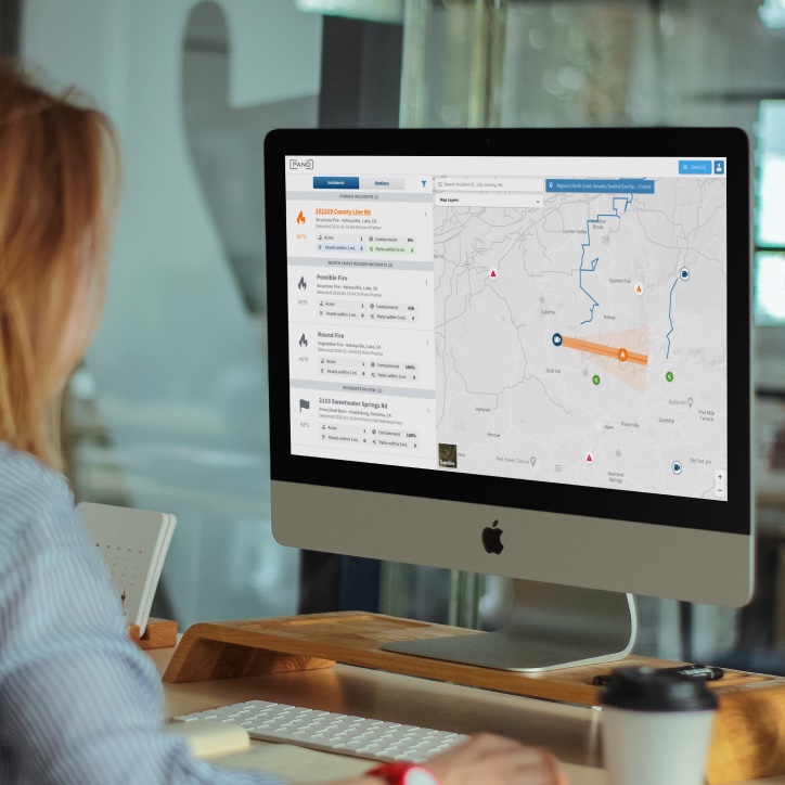 Pano AI wildfire detection web portal